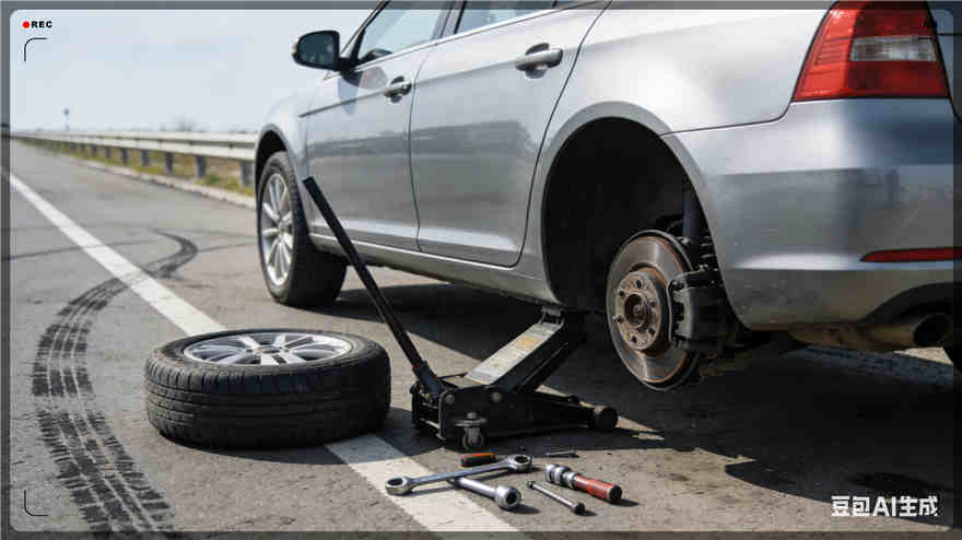 章贡区流动补胎电话【案例】