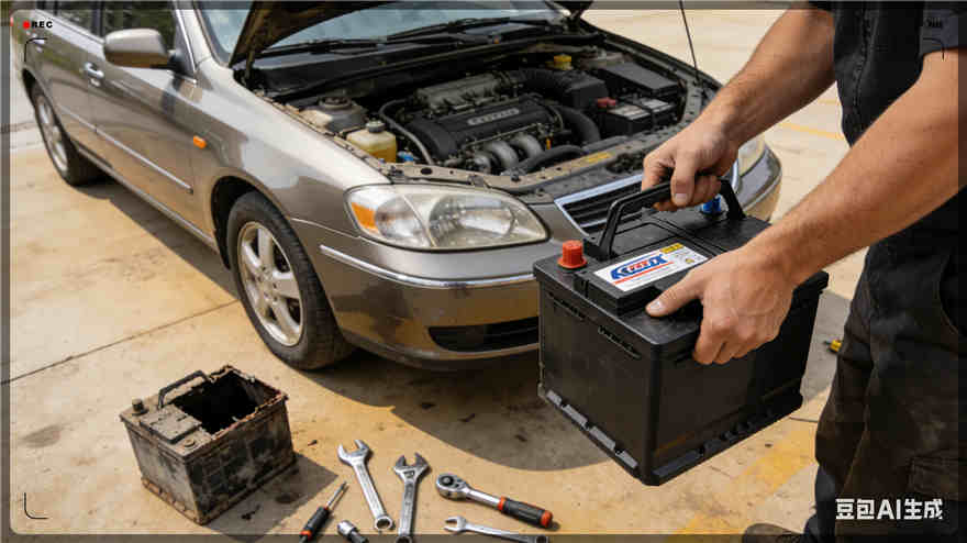 章贡区汽车换电瓶电话【案例】